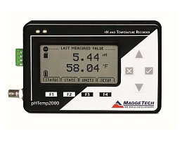 pHTemp2000 | Robustní data logger pH a teploty s displejem